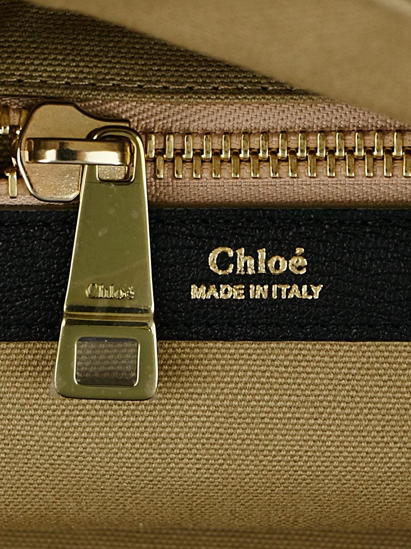Chloe Black Goatskin Leather Dalston Trunk Bag | Yoogi's Closet