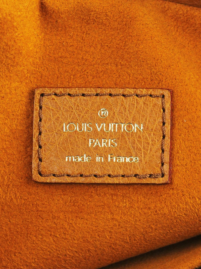 Louis Vuitton Bicolor Monogram Ostrich Lizard Oskar Waltz Bag – The Closet