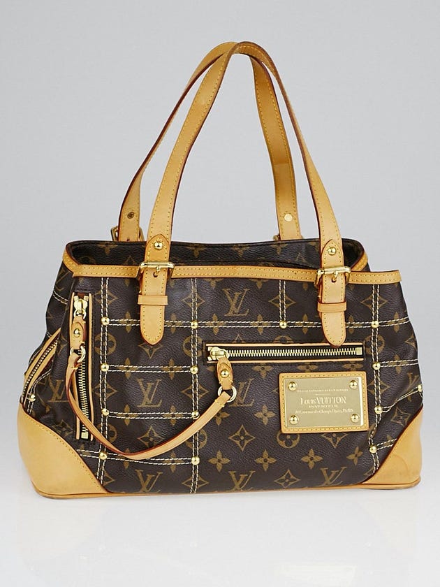 Louis Vuitton Limited Edition Monogram Canvas Riveting Bag