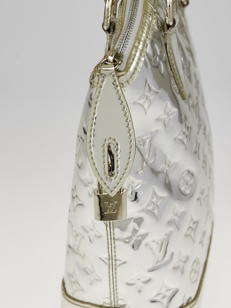 Louis Vuitton Limited Edition Silver Monogram Miroir Lockit