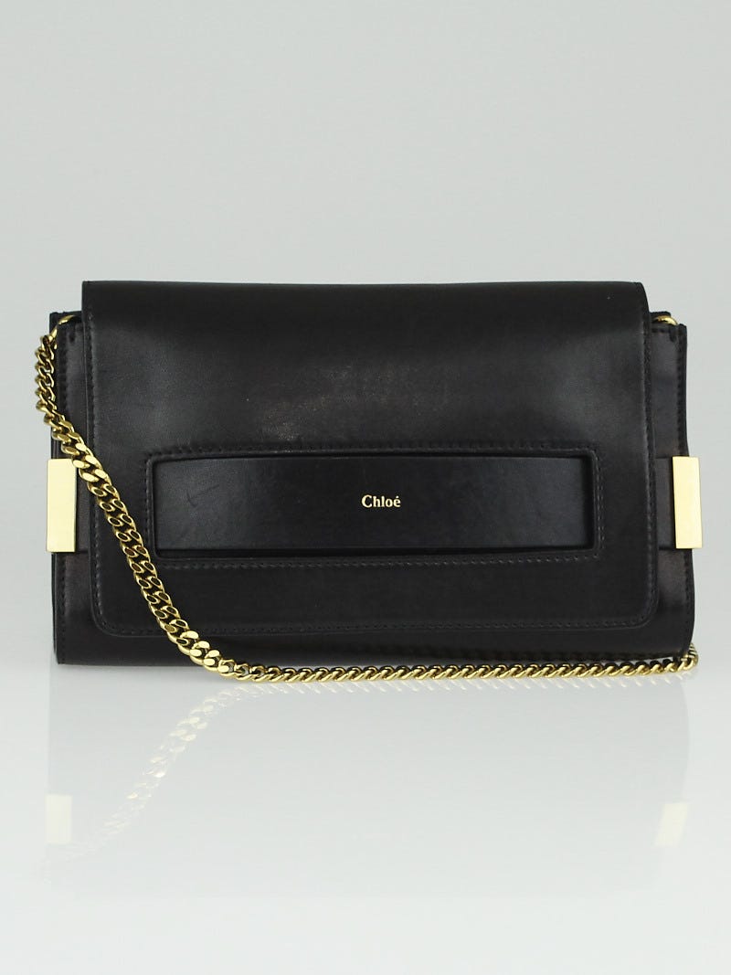 Chloe clutch shop with chain