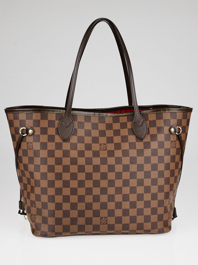 Louis Vuitton, Bags, Beautiful Authentic Lv Neverfull Mm Damier Ebene  Tote Bag