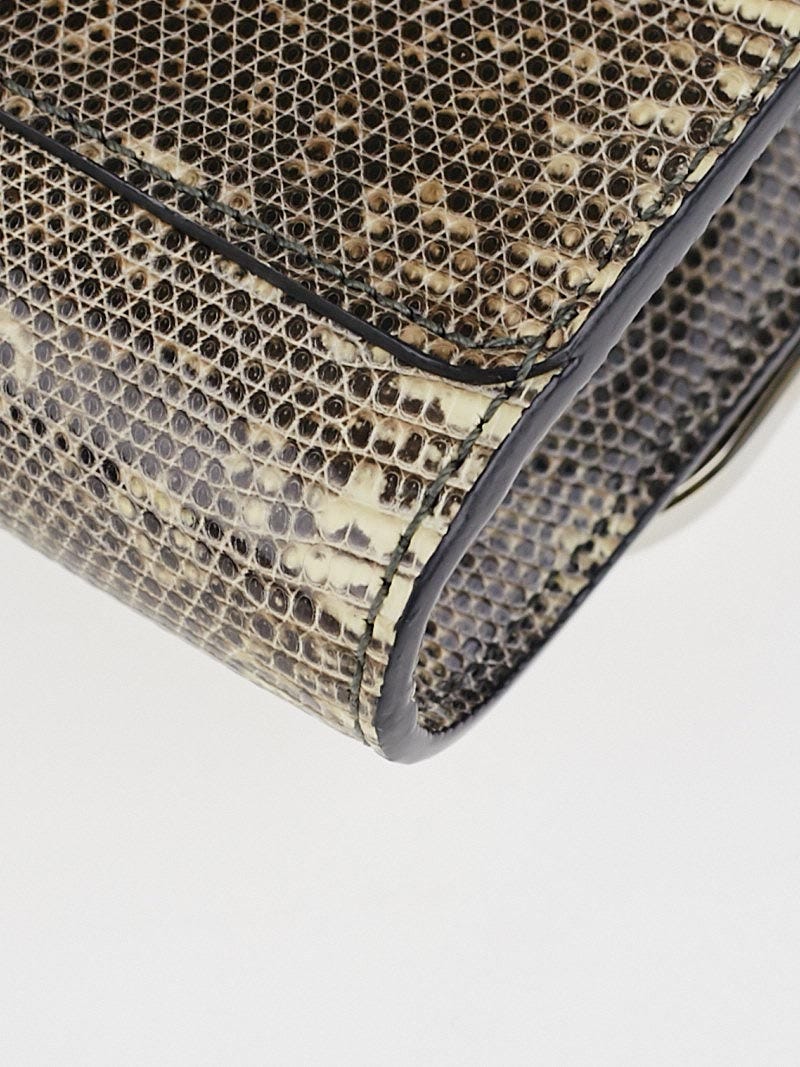 Louis Vuitton Black Lizard Leather Rossmore PM Bag - Yoogi's Closet