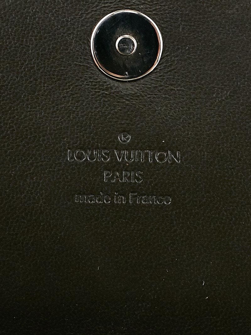 Louis Vuitton Black and Ivory Lizard Rossmore PM Bag - Yoogi's Closet