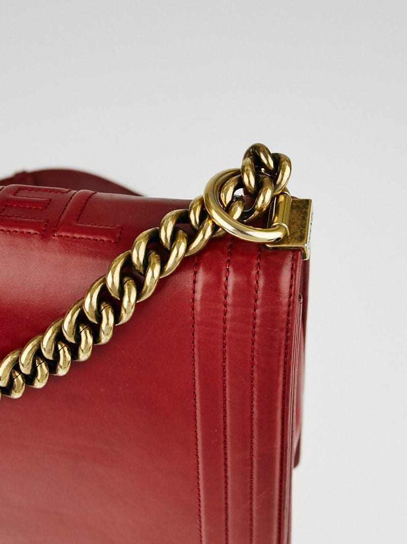 Chanel WOC boy Red Leather ref.21600 - Joli Closet