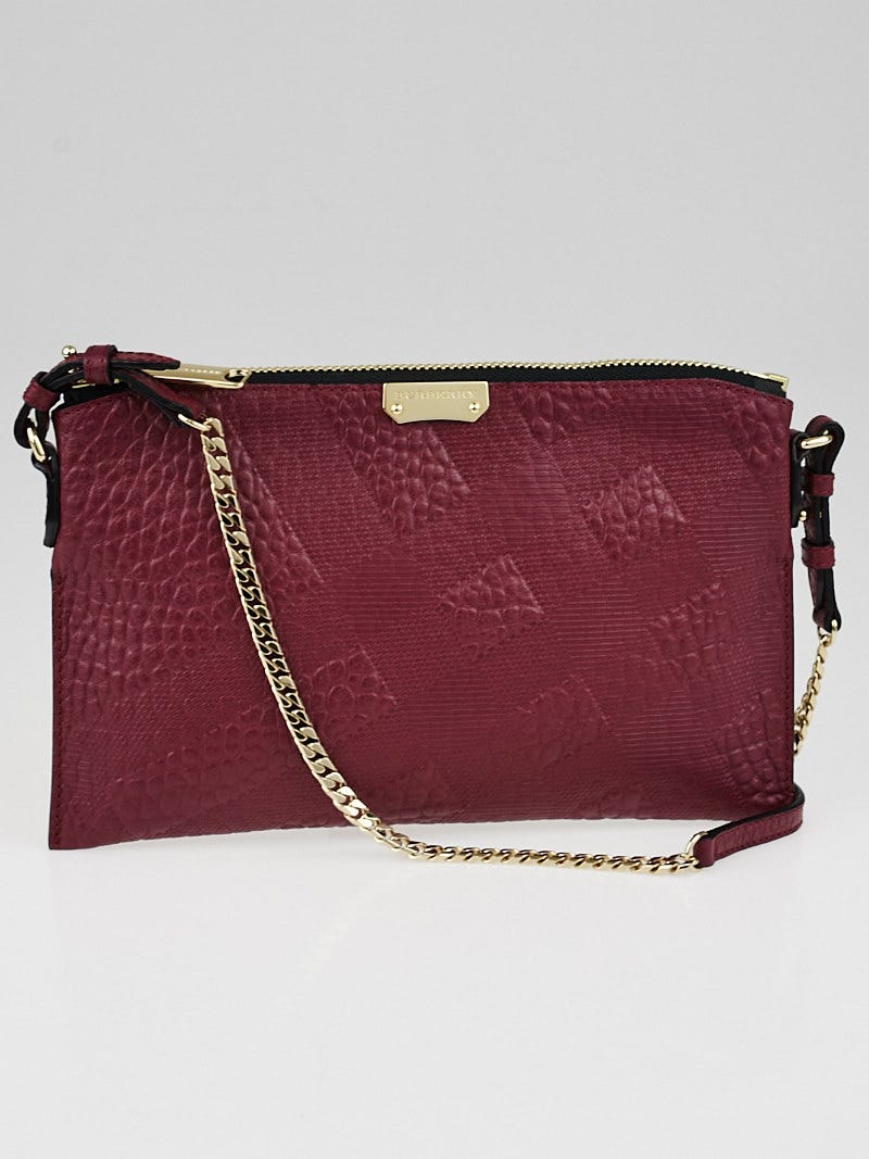 Burberry peyton shop leather crossbody