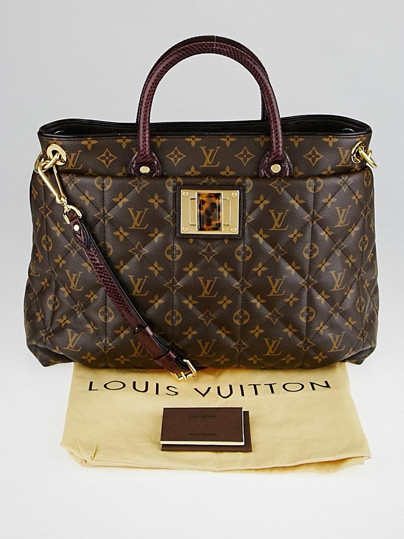 LOUIS VUITTON Monogram Etoile Exotique GM Tote Bag Limited Edition