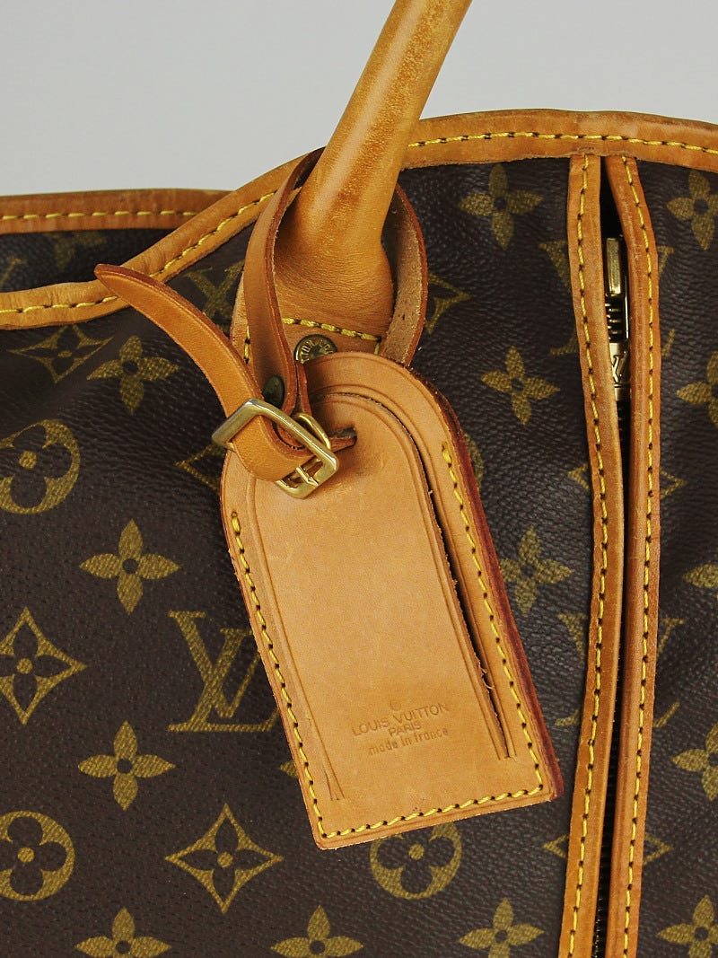 Authentic LOUIS VUITTON Monogram Garment Cover Travel Hand Bag Luggage  #49587