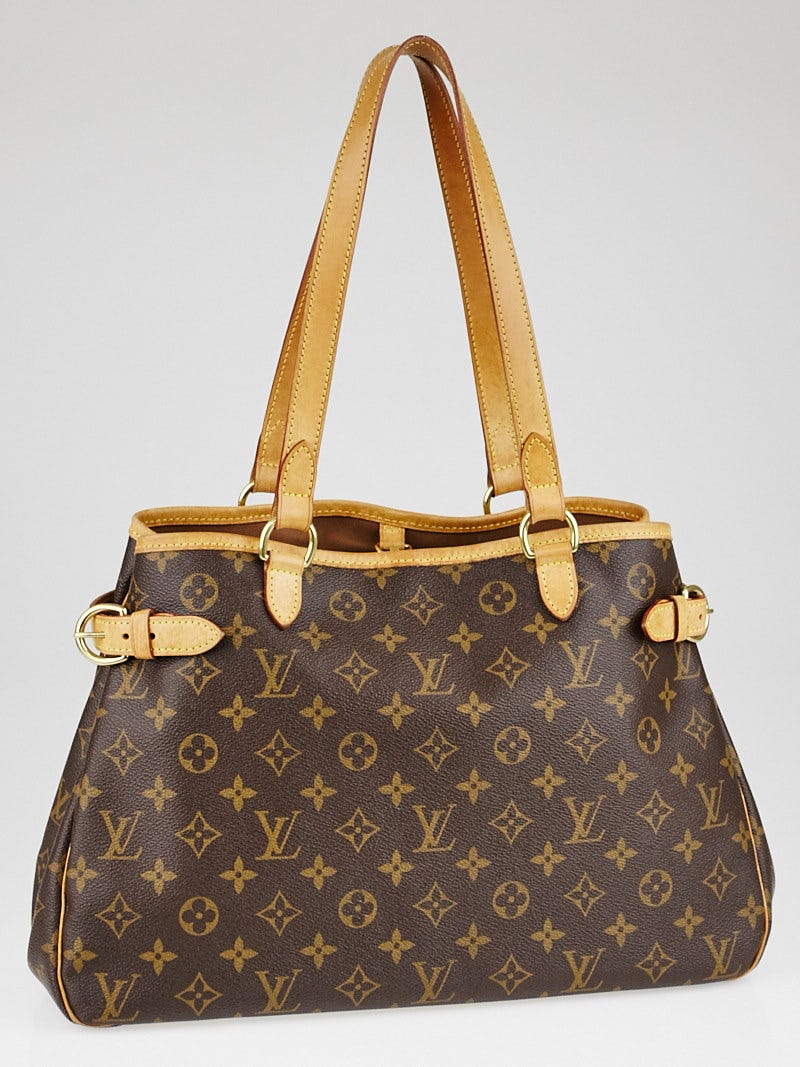 Authenticated Used Louis Vuitton LOUIS VUITTON Batignolles Orisontal  Monogram Tote Bag Ladies 