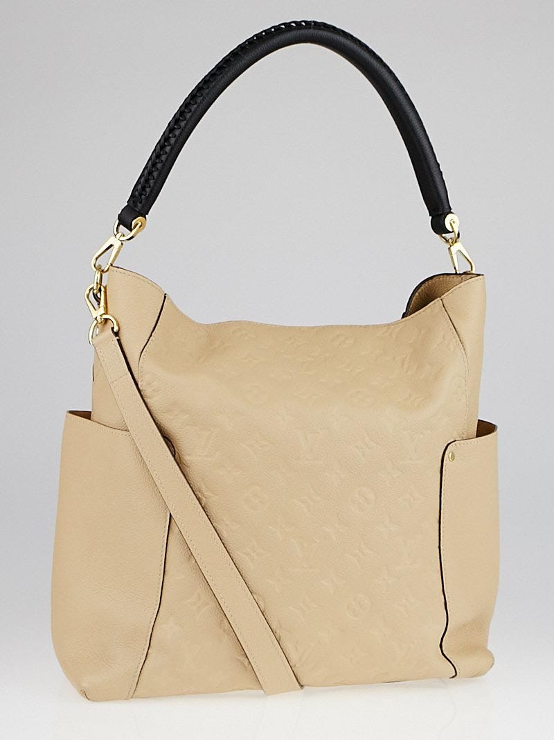 Louis Vuitton Dune Monogram Empreinte Leather Bagatelle Bag