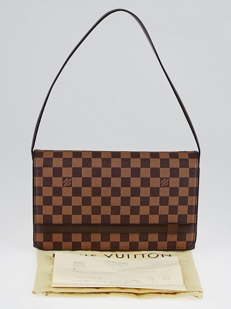 LOUIS VUITTON Damier Ebene Tribeca Long 909732