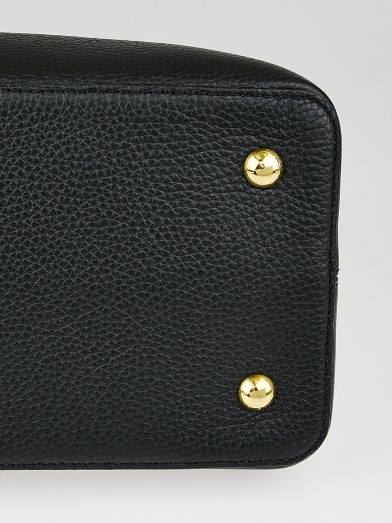 Louis Vuitton Brand New Capucines GM Wallet in Black Taurillon Leather