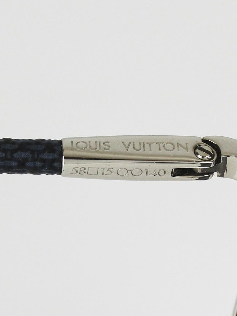 Louis Vuitton Silvertone Metal Pilot Aviator Sunglasses  display picture 2