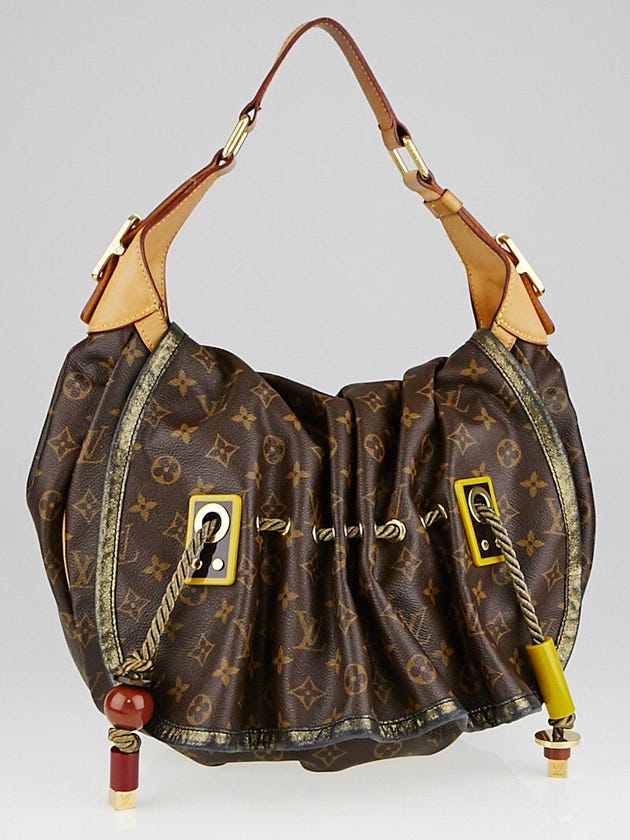 Louis Vuitton Limited Edition Monogram Canvas Kalahari GM Bag