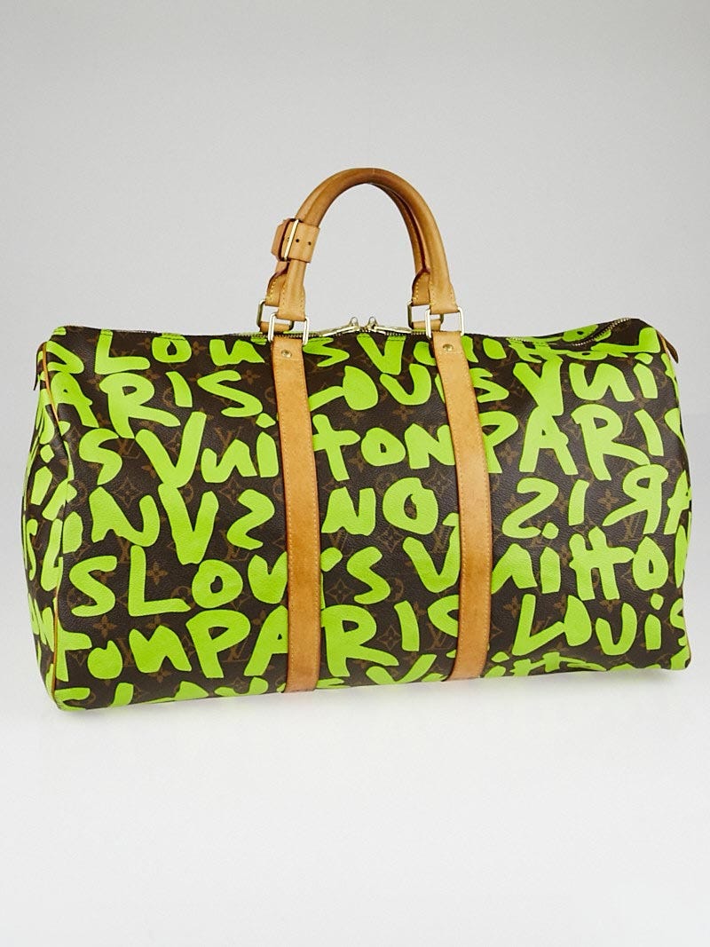 Louis Vuitton Limited Edition Vert Graffiti Stephen Sprouse