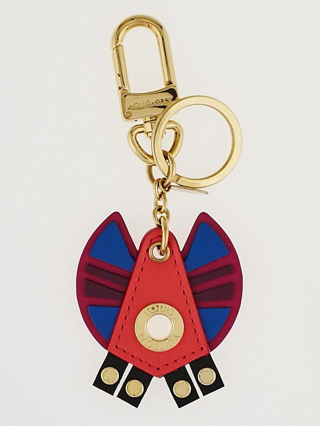 Louis Vuitton Multicolor Leather Monogram Totem Key Holder and Bag Charm