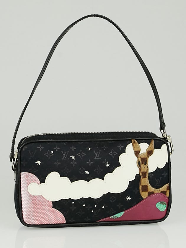 Louis Vuitton Limited Edition Black Conte De Fees Pochette Bag