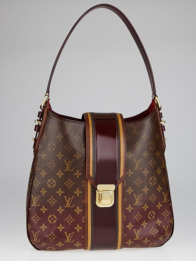 Louis Vuitton Limited Edition Bordeaux Monogram Mirage Musette Bag