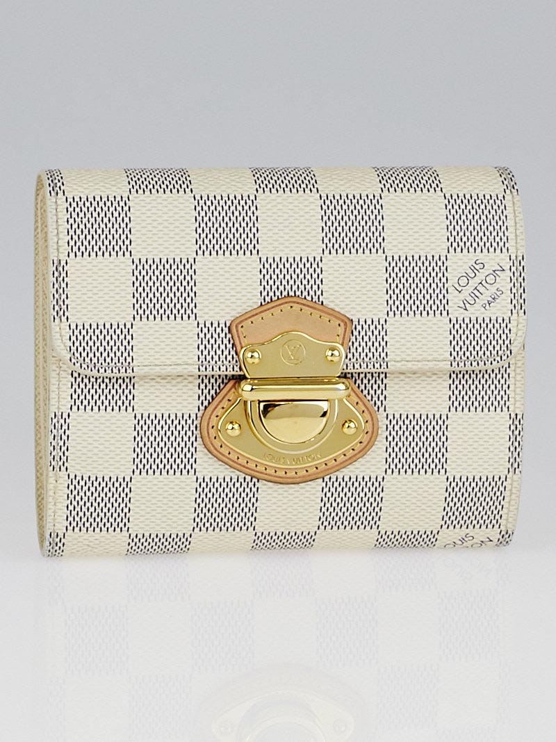 Louis Vuitton Azur Damier Canvas Joey Wallet
