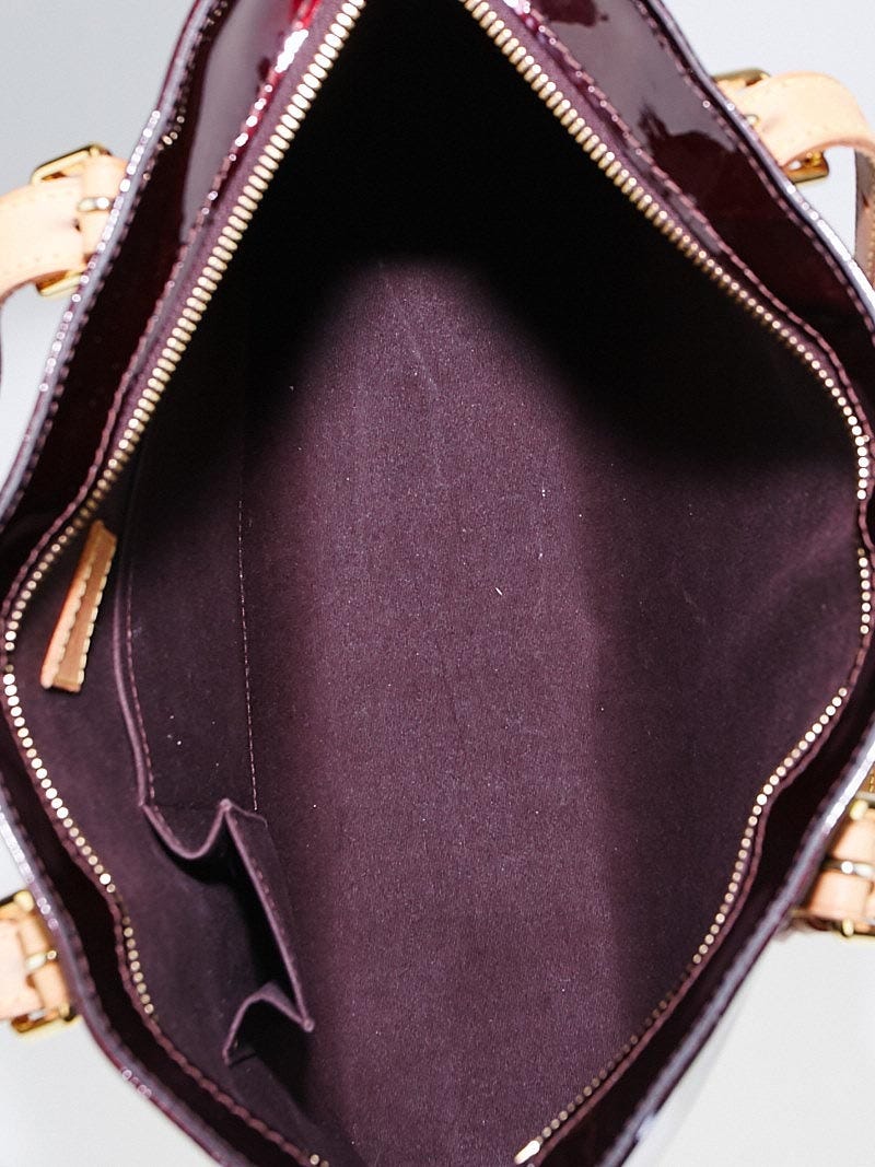 Louis Vuitton Purple Amarante Monogram Vernis Brentwood Tote Louis
