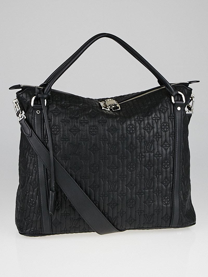 Louis Vuitton Black Monogram Antheia Leather Ixia MM Bag