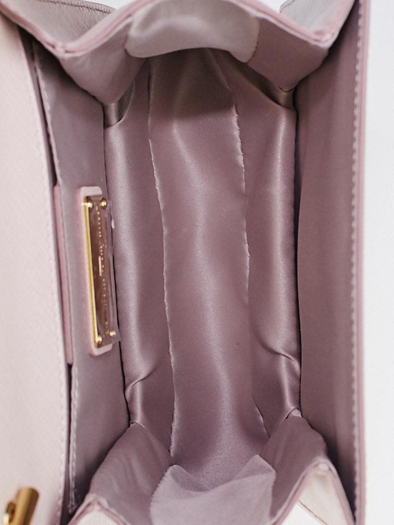 Salvatore Ferragamo Macaron Saffiano Printed Calfskin