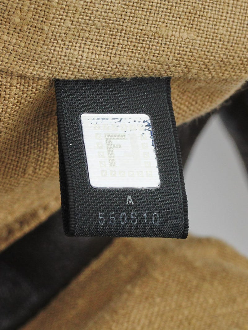 Fendi Tobacco Zucca Print Canvas and Tortuga Spy Bag 8BR511