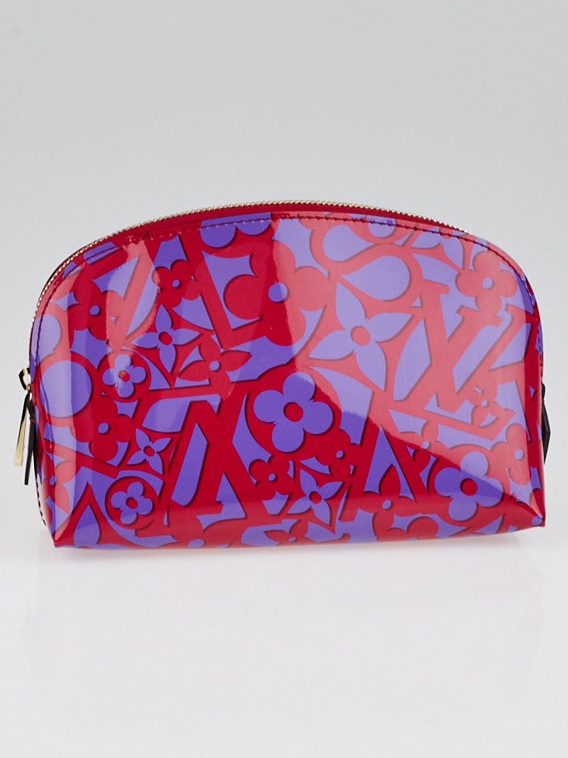 Louis Vuitton Rose Indian Sweet Monogram Vernis Cosmetic Bag
