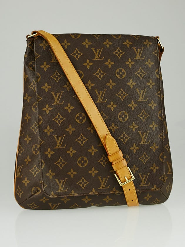 Louis Vuitton Monogram Canvas Musette w/ Long Strap Bag