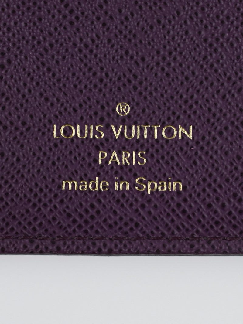 Louis Vuitton Violet Monogram Canvas Insolite Wallet - Yoogi's Closet