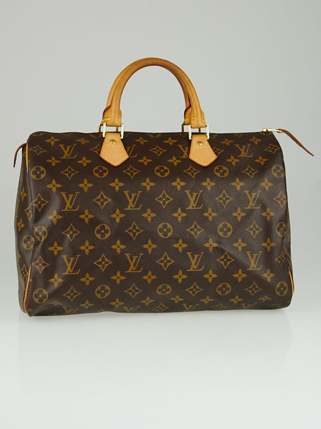 Louis Vuitton Monogram Canvas Speedy 35 Bag