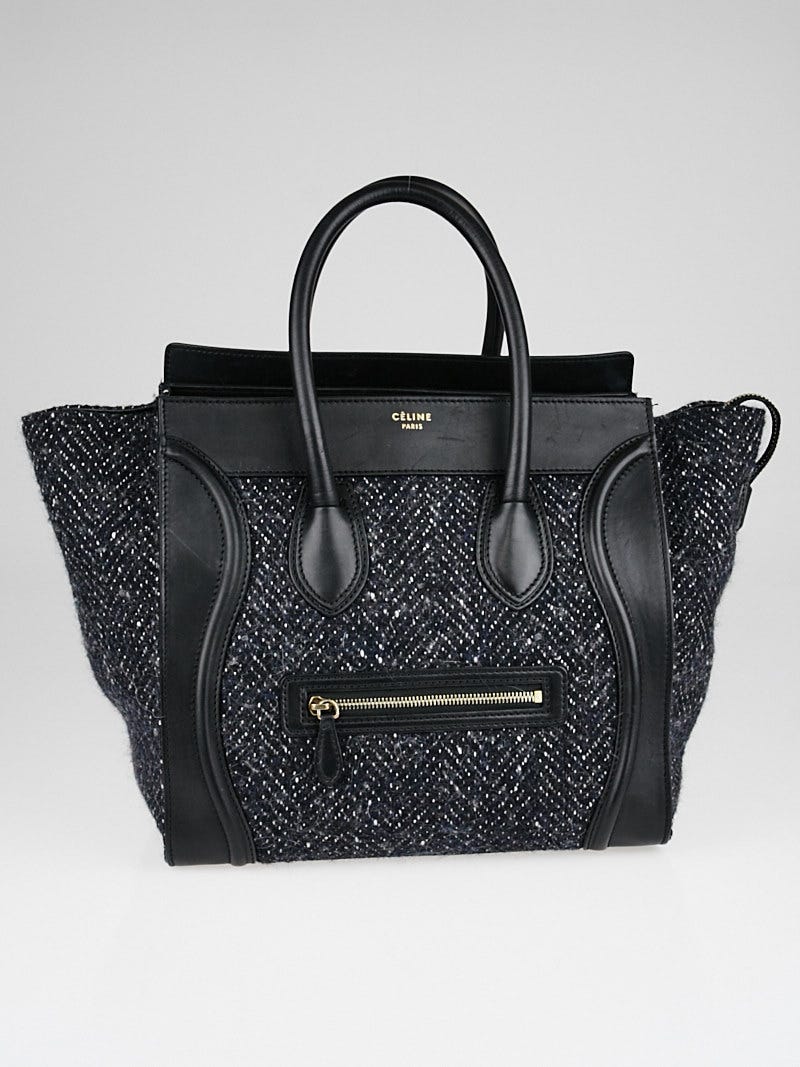 Celine tweed bag outlet