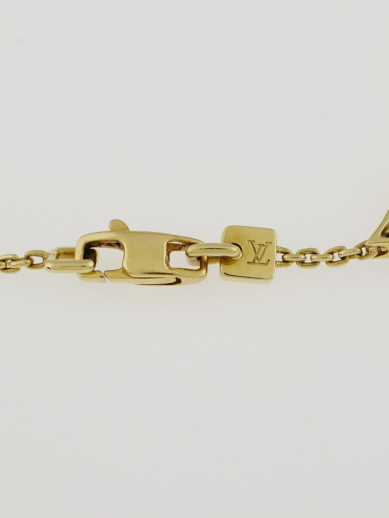 LOUIS VUITTON Sweet Monogram Charm Bracelet Gold 673869
