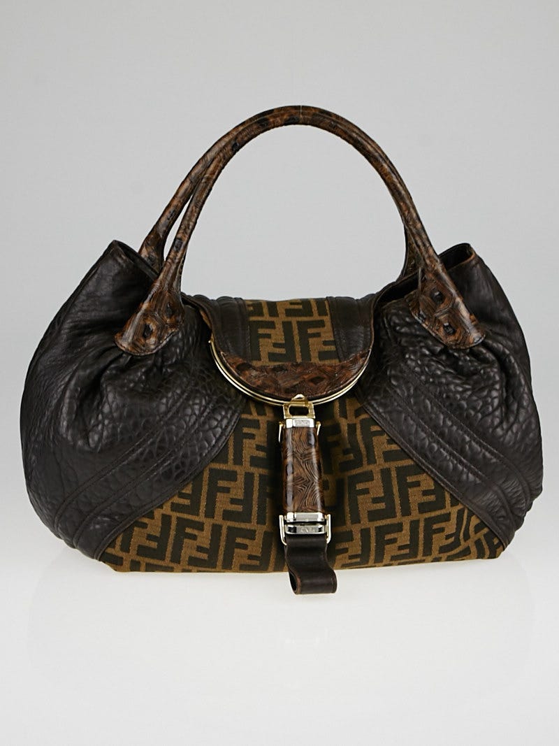 Authentic fendi top spy bag