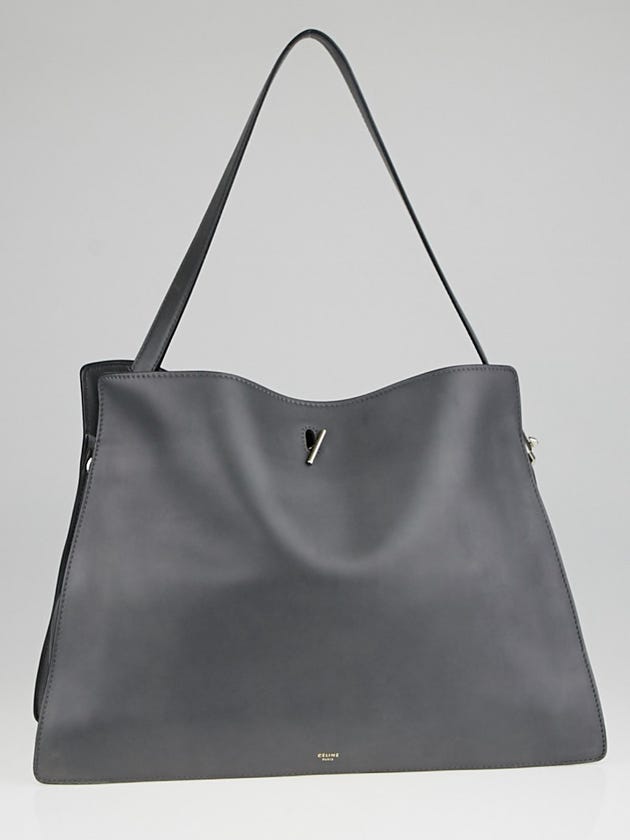 Celine Grey Smooth Leather New Shoulder Bag