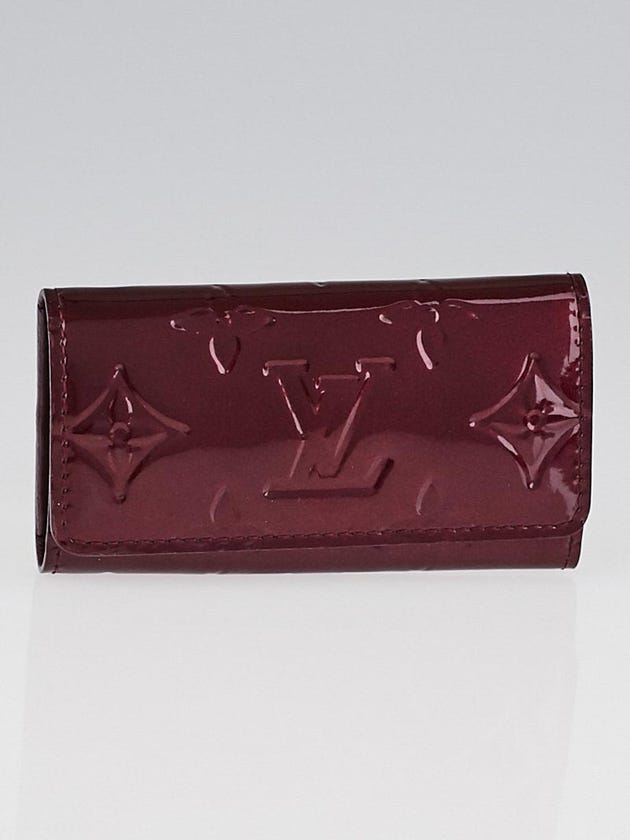 Louis Vuitton Rouge Fauviste Monogram Vernis Multicles 4 Key Holder