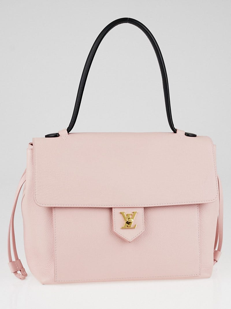 Louis Vuitton Rose Ballerine Calfskin Leather Lockme II Bag - Yoogi's Closet