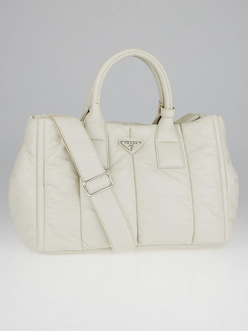 Prada Talco Quilted Nappa Bomber Top Handle Bag BN2653 | Yoogi