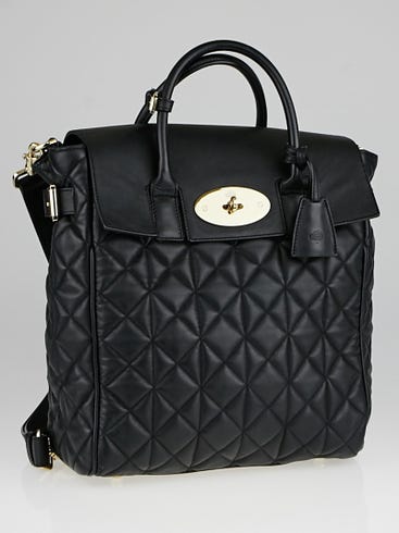 Mulberry quilted backpack Clearance