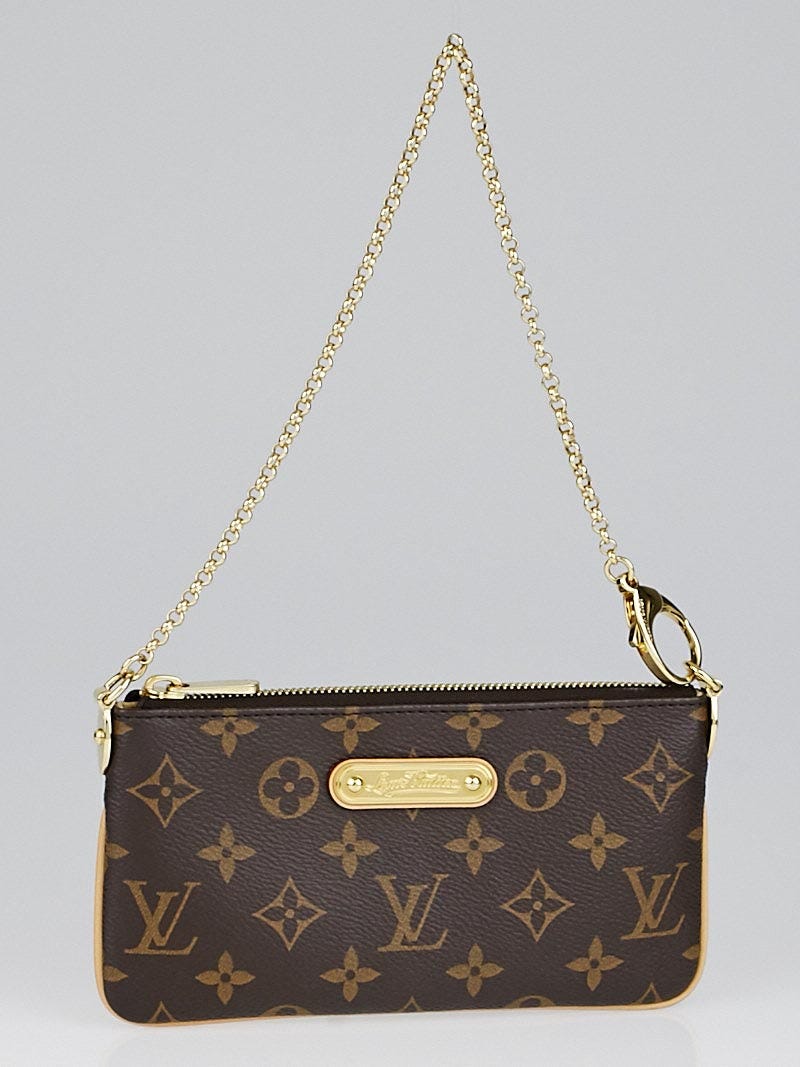 Louis Vuitton Monogram Canvas Pochette Milla MM Bag