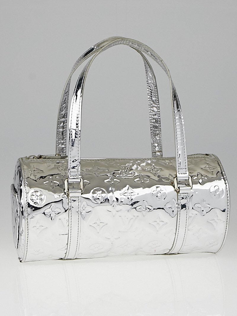 Louis Vuitton Limited Edition Silver Monogram Miroir Papillon Bag - Yoogi's  Closet