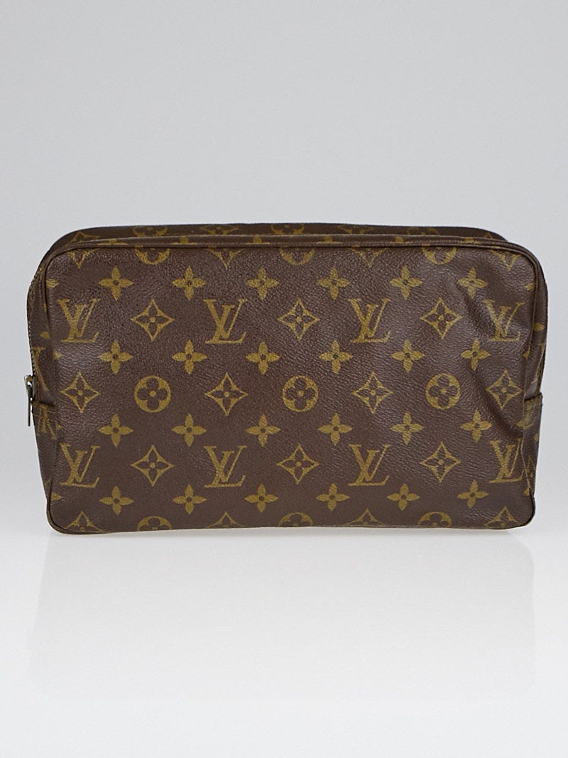 Louis Vuitton Vintage Monogram Canvas Trousse Toilette 28 Cosmetic Bag