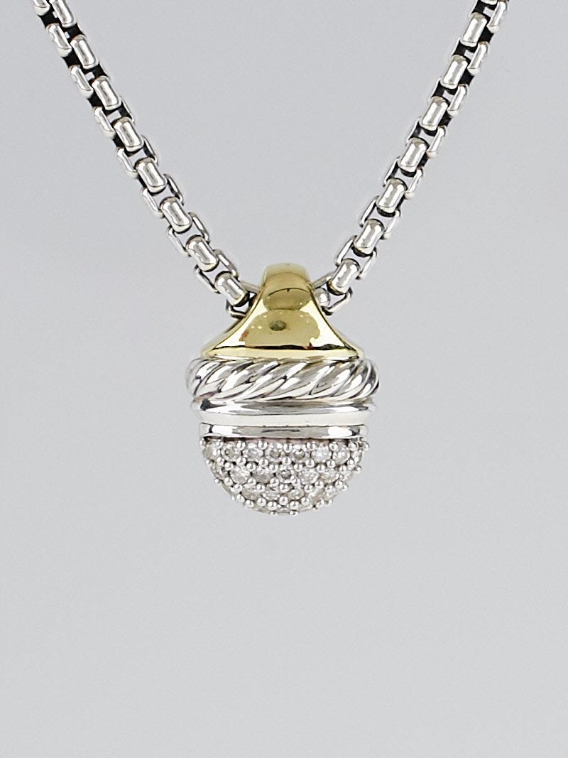 David yurman acorn clearance pendant