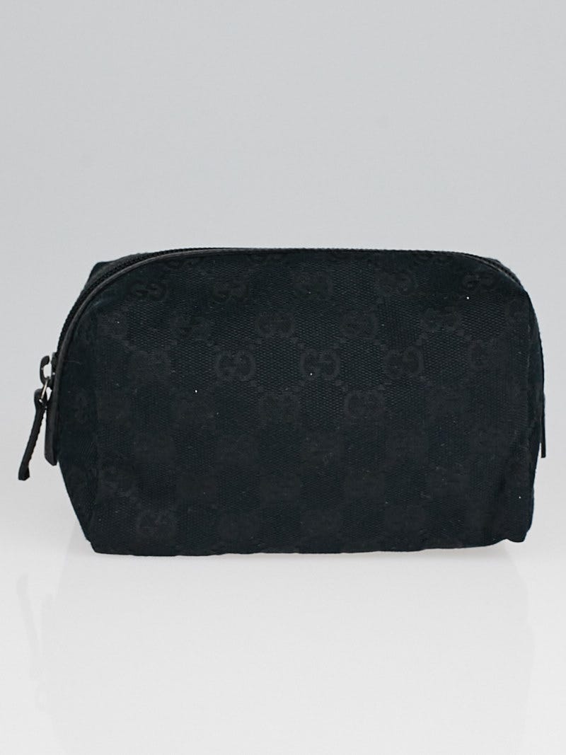 Gucci black cosmetic bag new arrivals