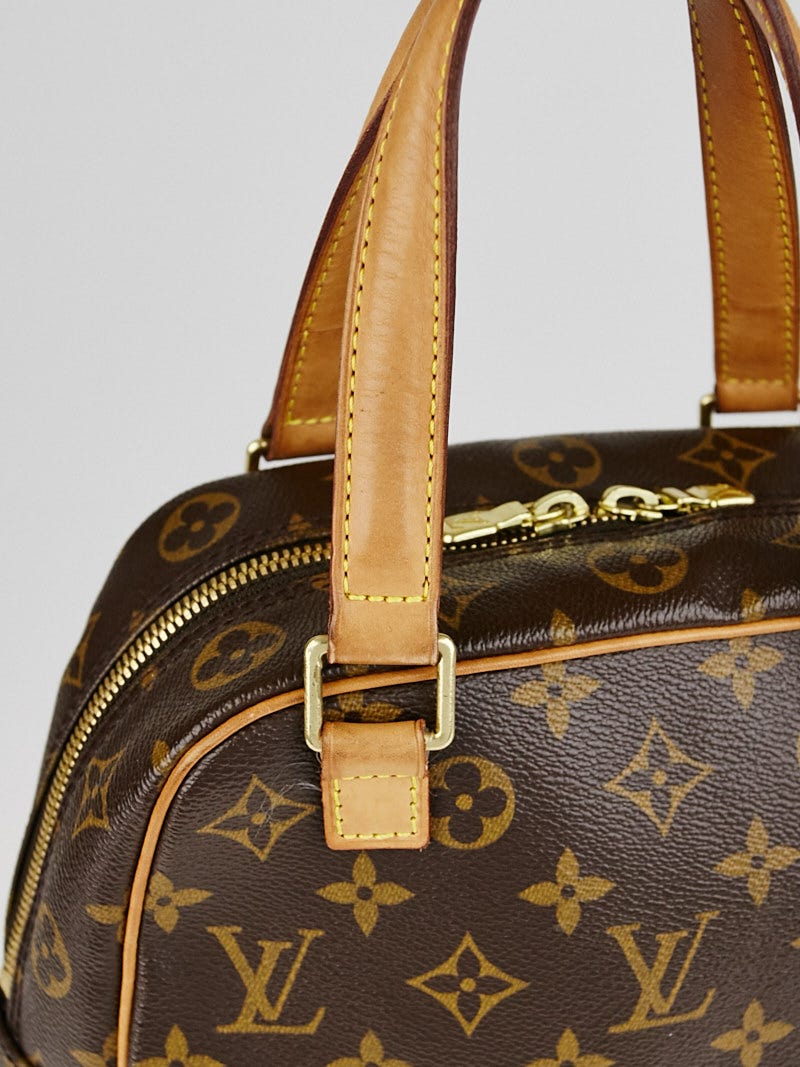 Authentic Vintage Louis Vuitton Monogram Brown Canvas Excentri Cite Handbag