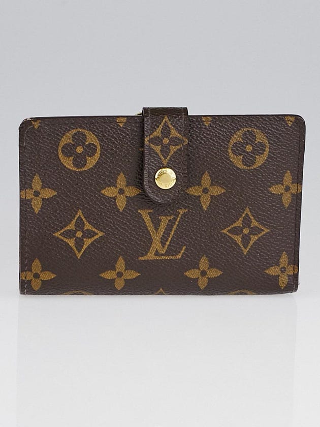 Louis Vuitton Monogram Canvas Port Feuille Vienoise French Purse Wallet