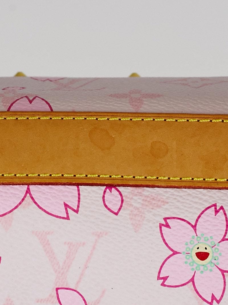 Louis Vuitton Limited Edition Pink Cherry Blossom Sac Retro