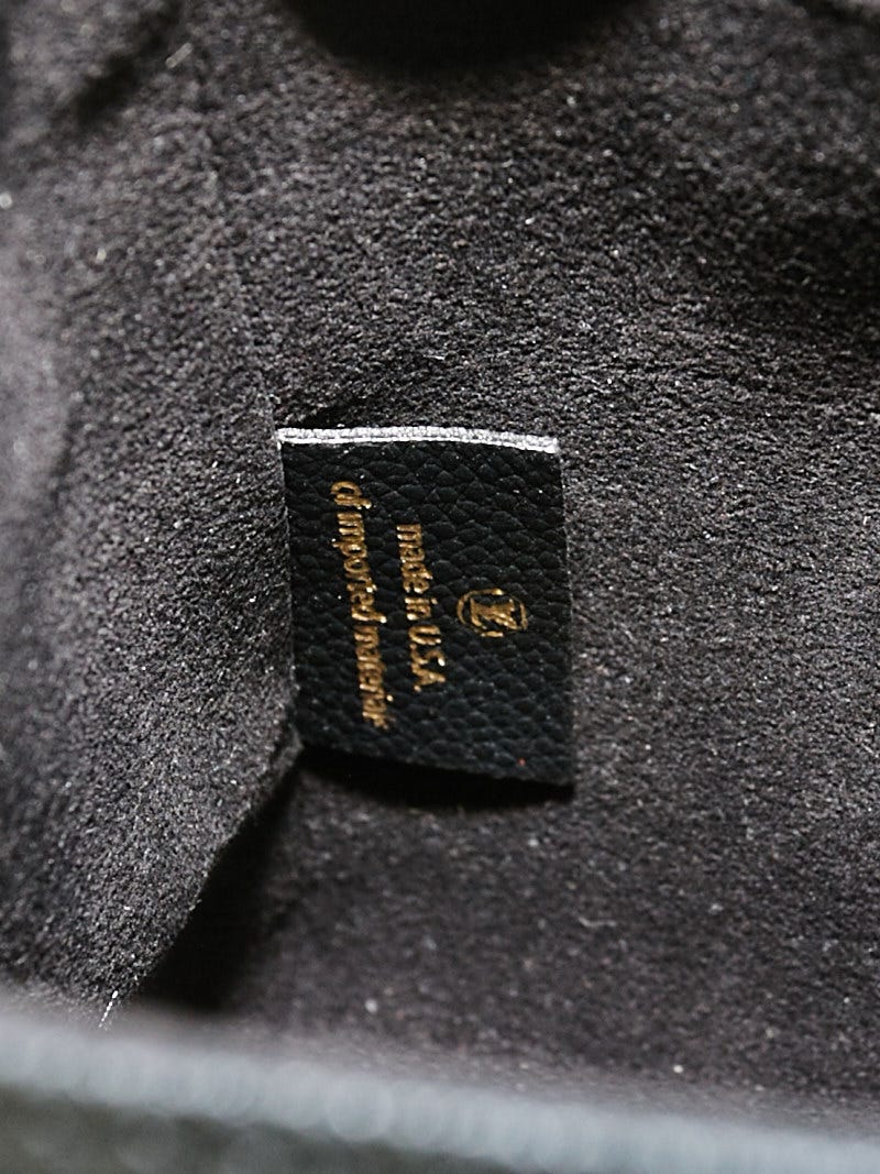LOUIS VUITTON Saint Germain Size PM Monogram Empreinte Leather Noir M48931
