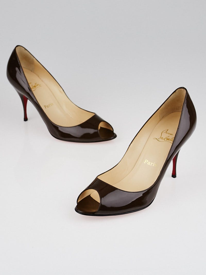 Brown pumps size 11 top