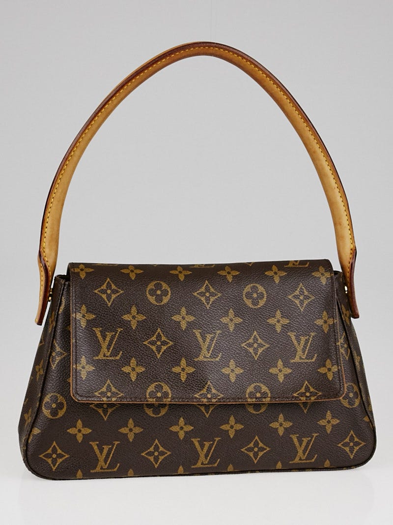 Authenticated Used Louis Vuitton LOUIS VUITTON Looping MM Monogram